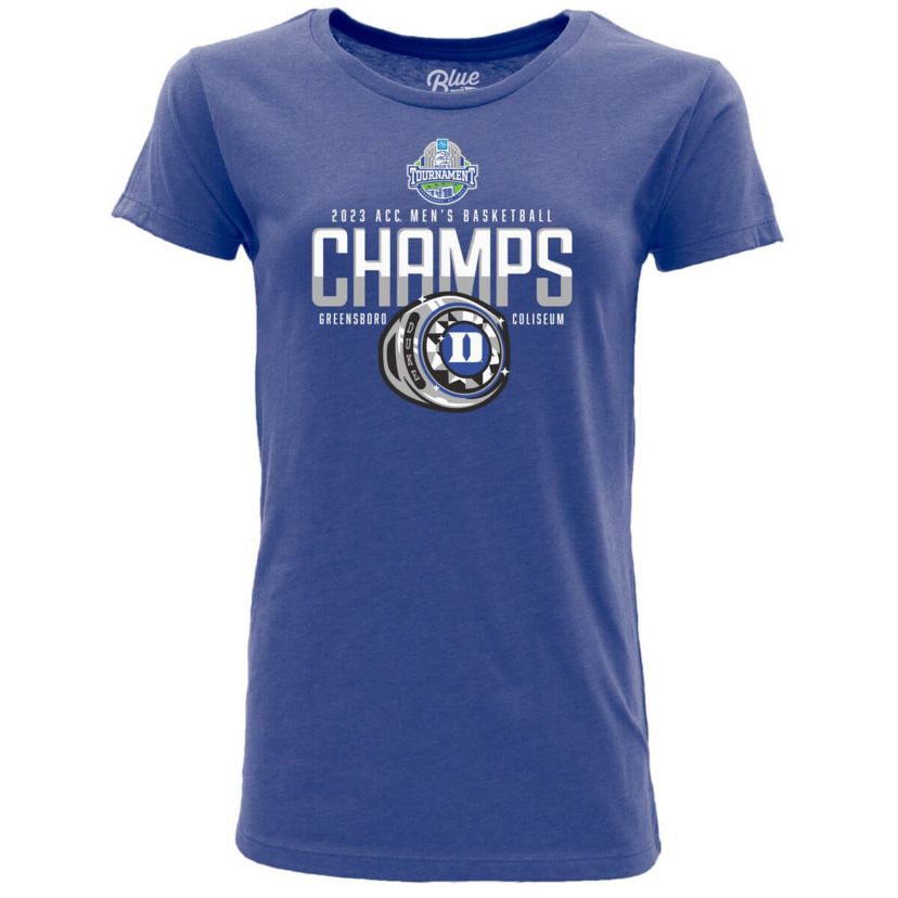 Duke Blue Devils NCAA Duke Devils 2023 ACC Basketball Conference Tournament s Locker Room T-Shirt