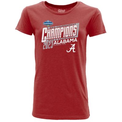 Blue 84 Alabama Crimson Tide NCAA Alabama Tide 2023 SEC Basketball Conference Tournament s Locker Room TShirt