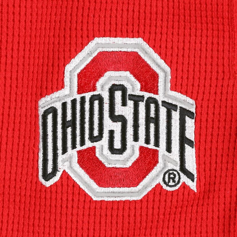 NCAA Ohio State Buckeyes Pocket Hit Grand Slam Waffle Shorts