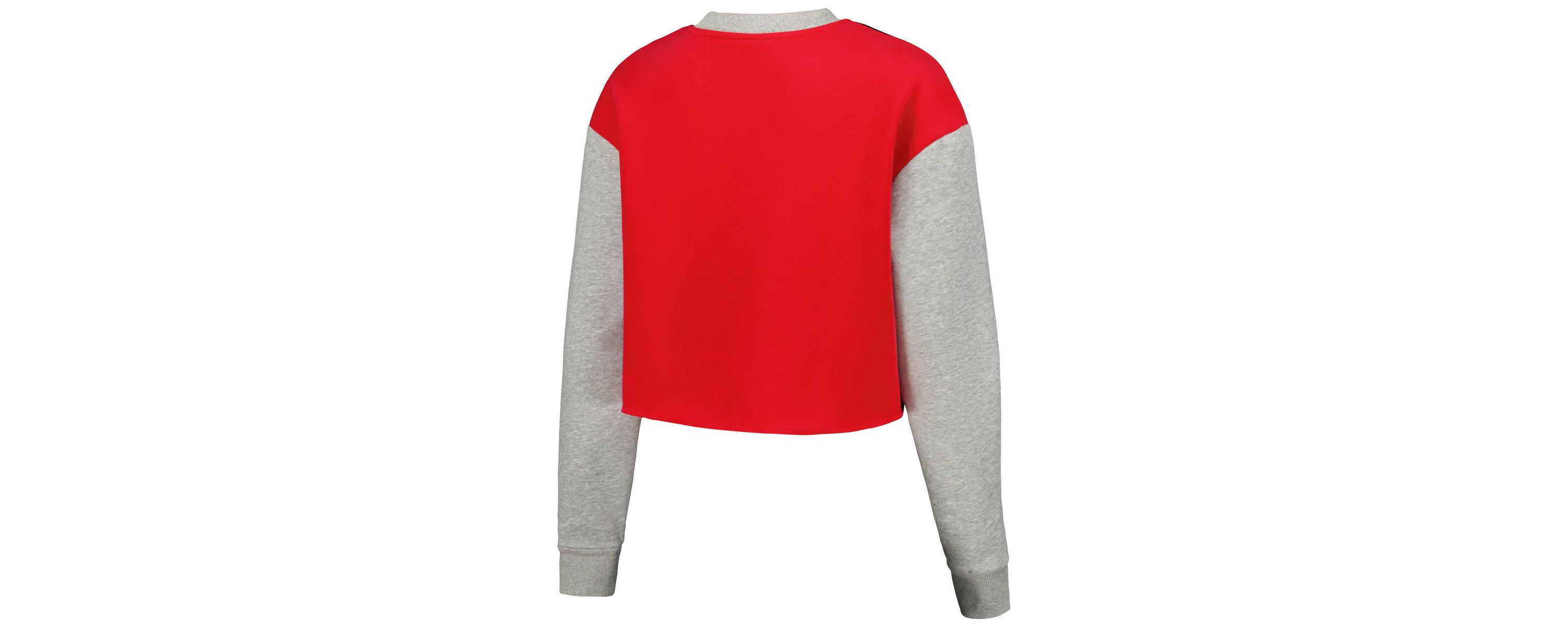 NCAA Ohio State Buckeyes Colorblock Rookie Crew Pullover Sweatshirt