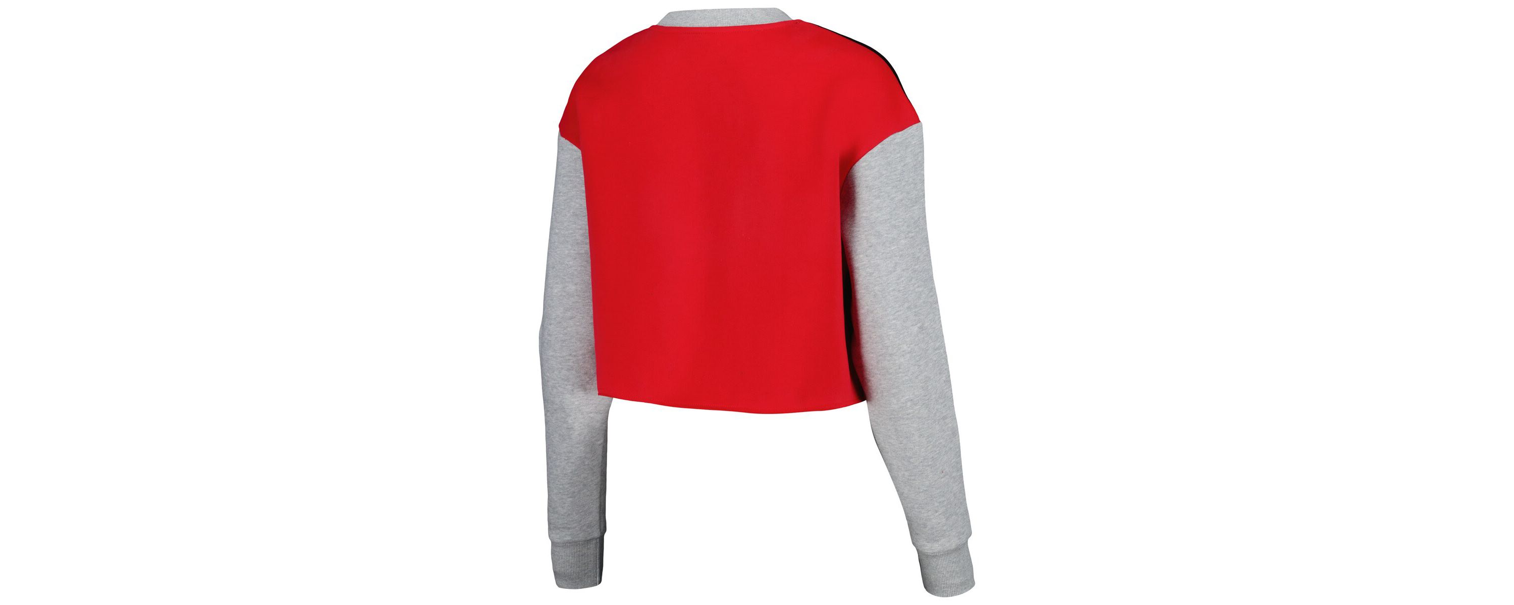 NCAA Georgia Bulldogs Colorblock Rookie Crew Pullover Sweatshirt