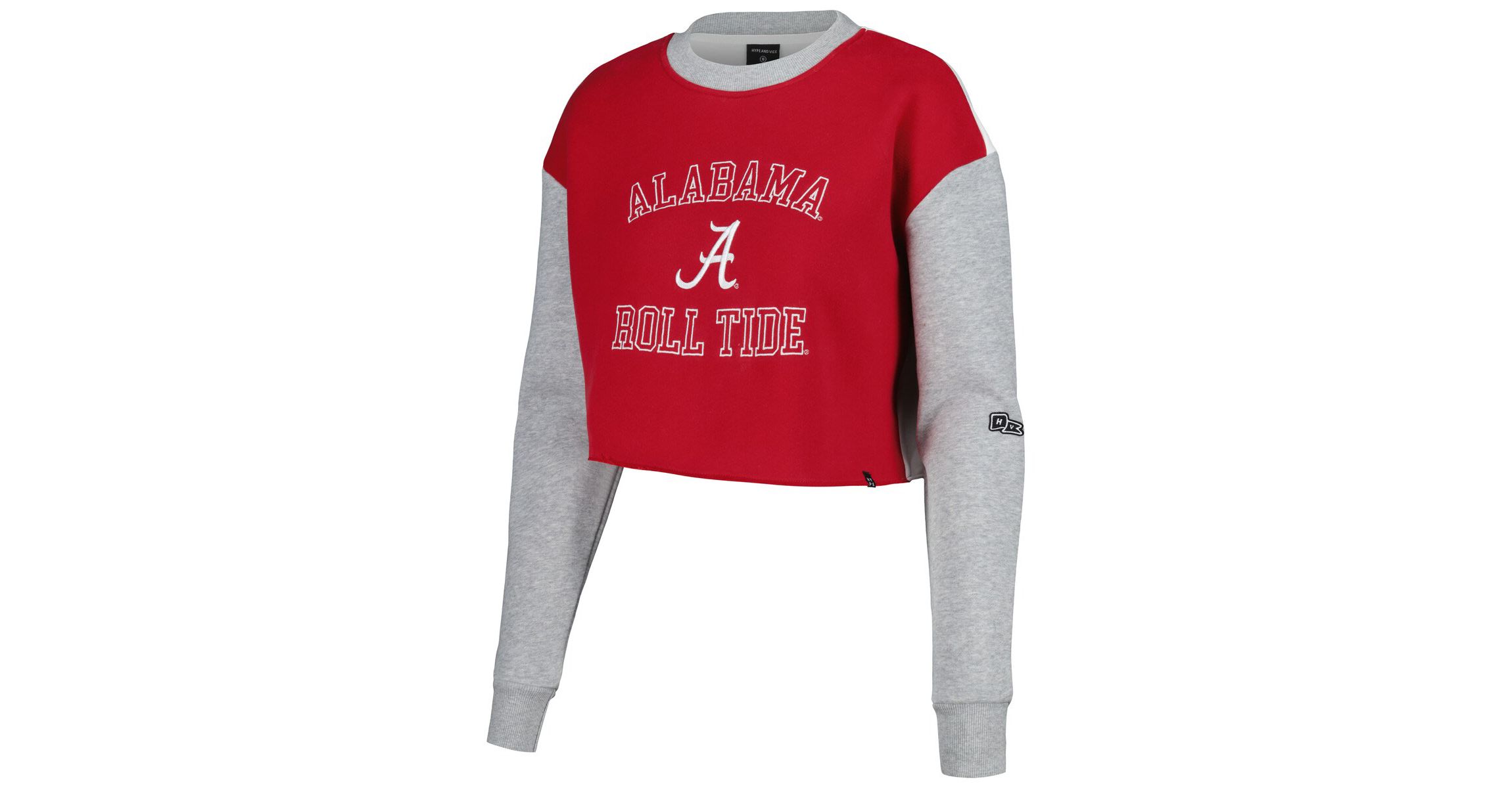 Alabama Crimson Tide NCAA Alabama Tide Colorblock Rookie Crew Pullover Sweatshirt