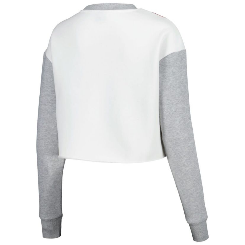 Alabama Crimson Tide NCAA Alabama Tide Colorblock Rookie Crew Pullover Sweatshirt