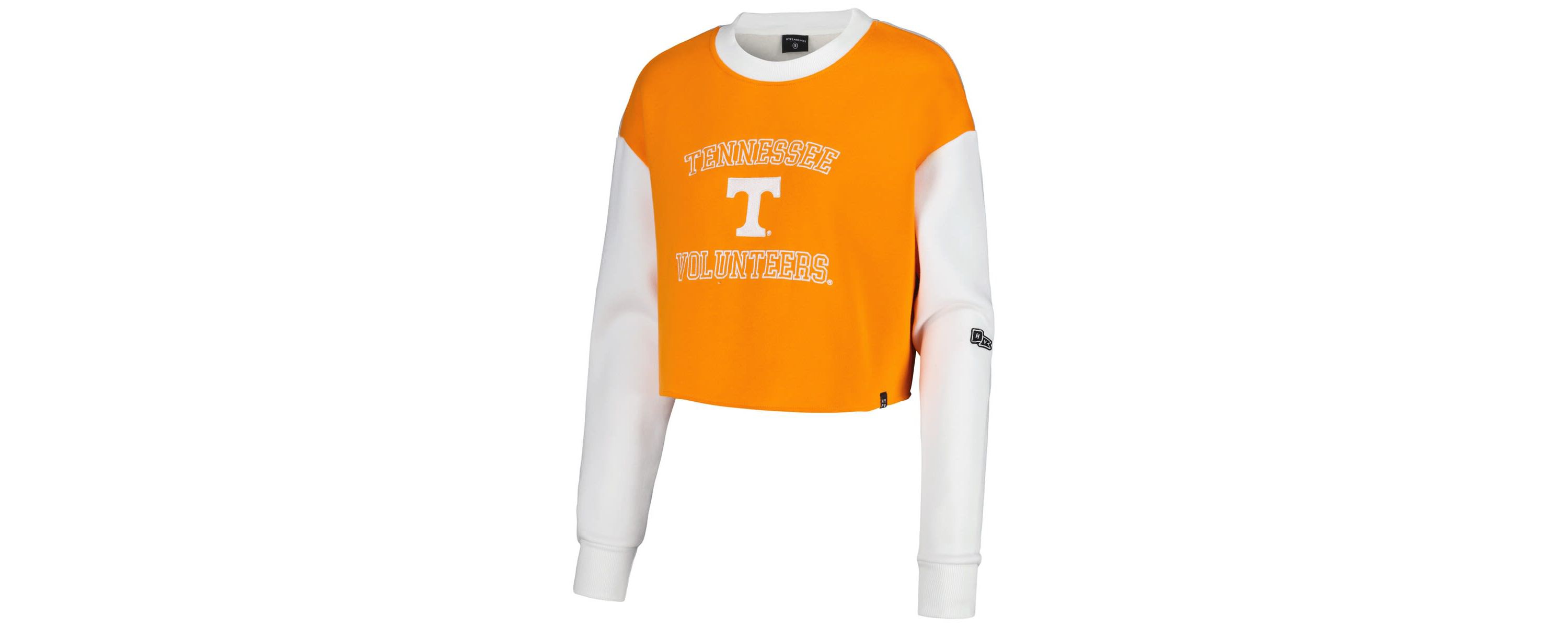 NCAA Tennessee Tennessee Volunteers Colorblock Rookie Crew Pullover Sweatshirt