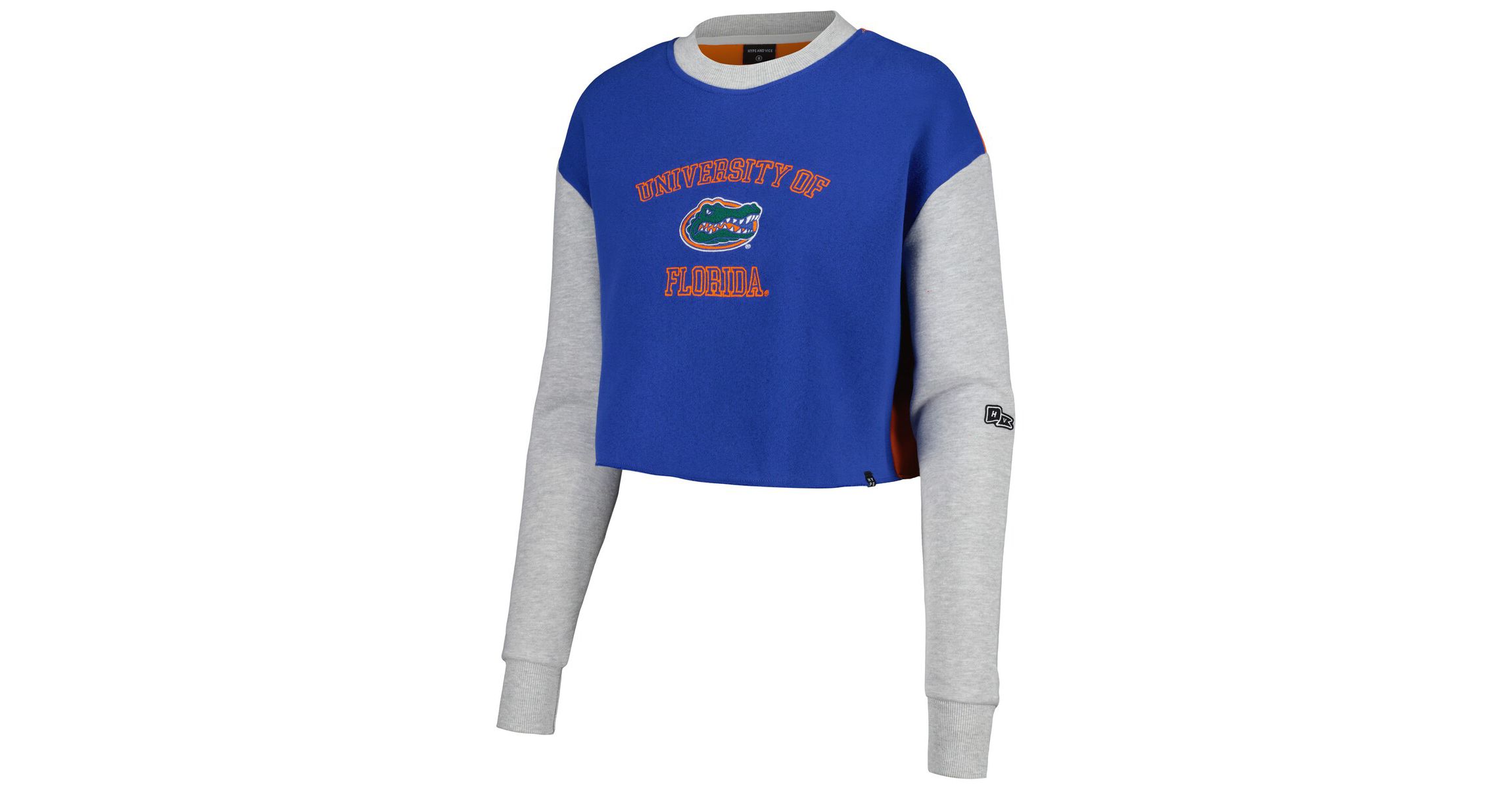 NCAA Florida Gators Colorblock Rookie Crew Pullover Sweatshirt