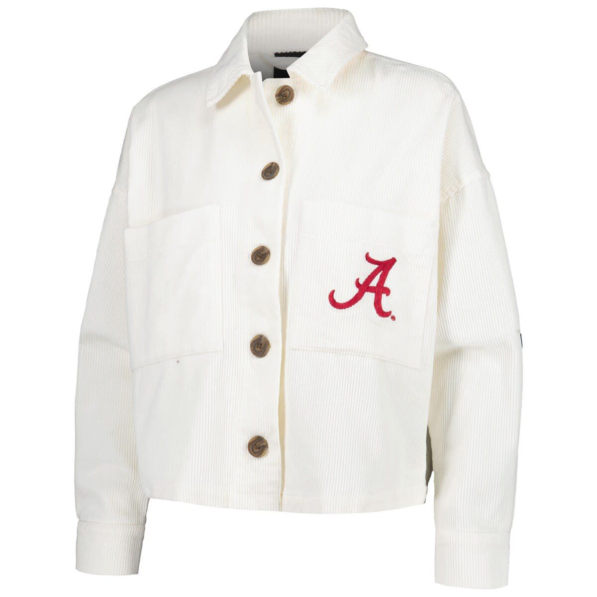 Alabama Crimson Tide NCAA Alabama Tide Corduroy Button-Up Jacket