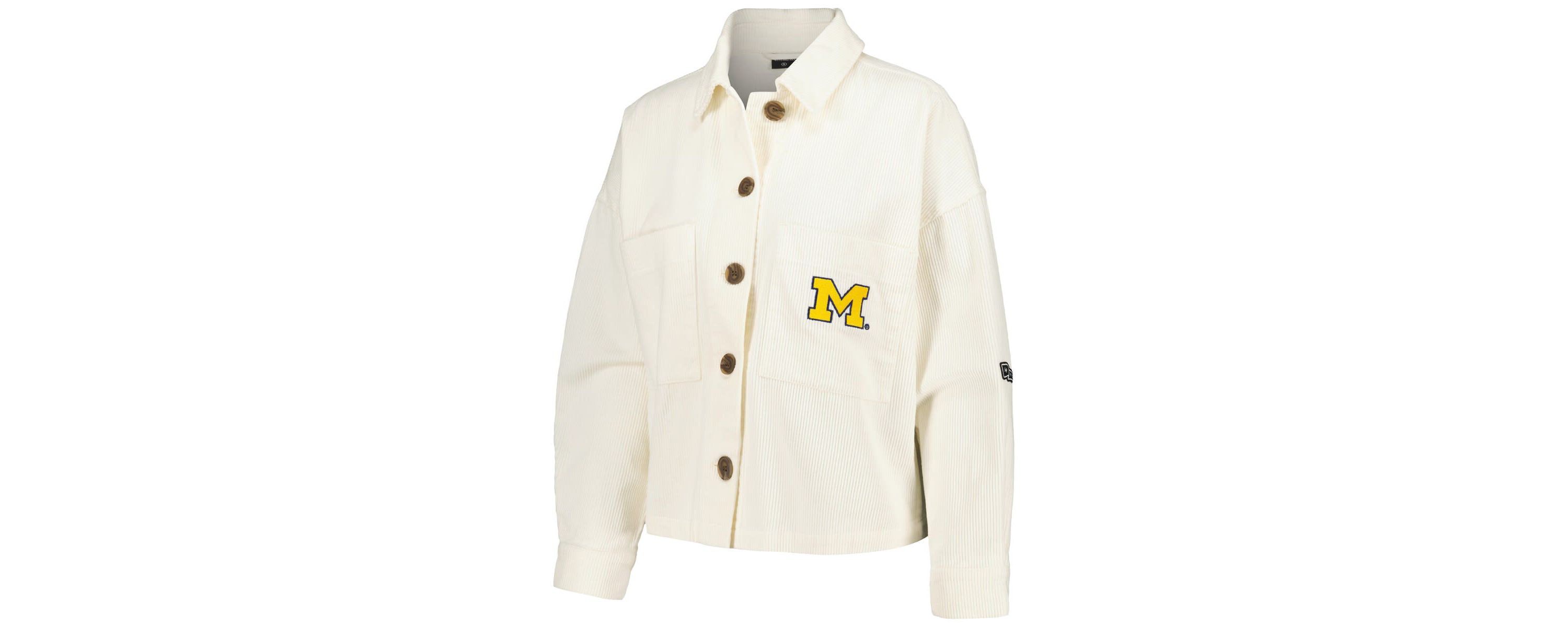 NCAA Michigan Wolverines Corduroy Button-Up Jacket