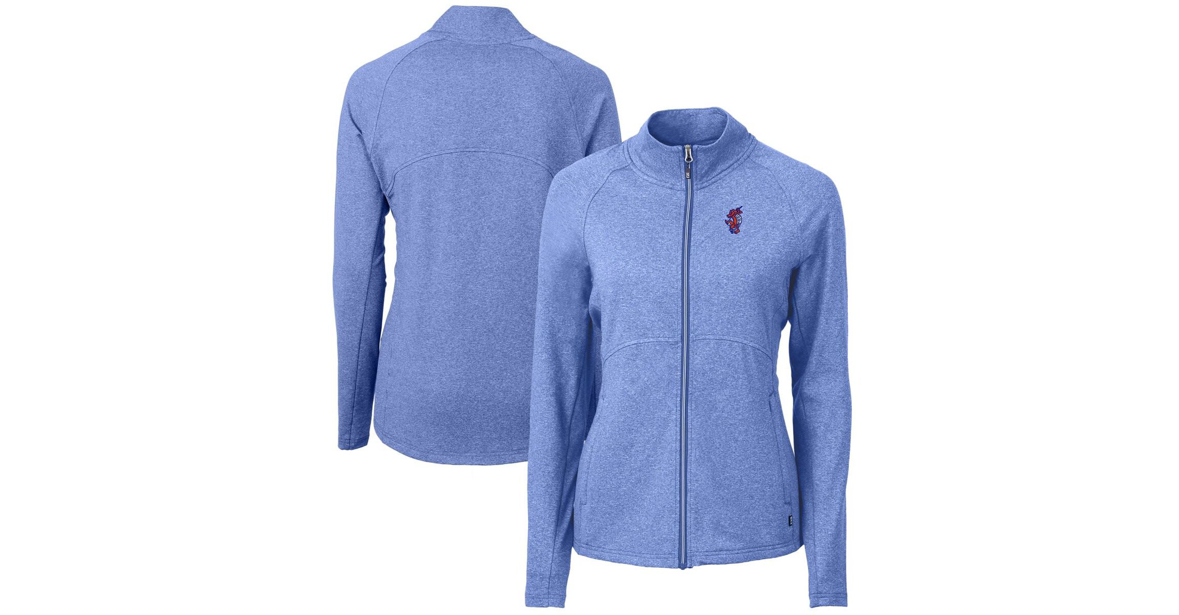 NCAA Heather Florida Gators Swinging Gator Adapt Eco Knit Full-Zip Jacket