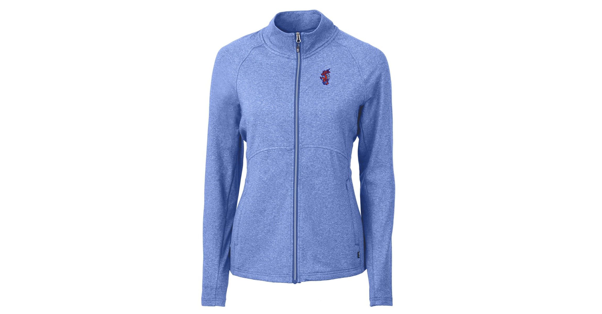 NCAA Heather Florida Gators Swinging Gator Adapt Eco Knit Full-Zip Jacket