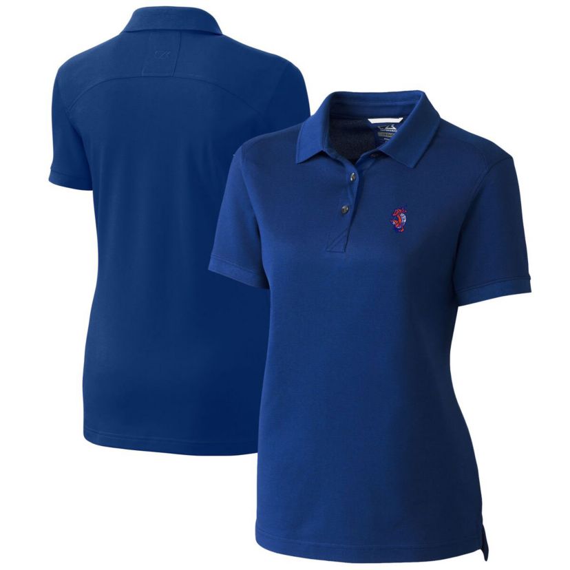 NCAA Florida Gators Swinging Gator Advantage Tri-Blend Pique Polo