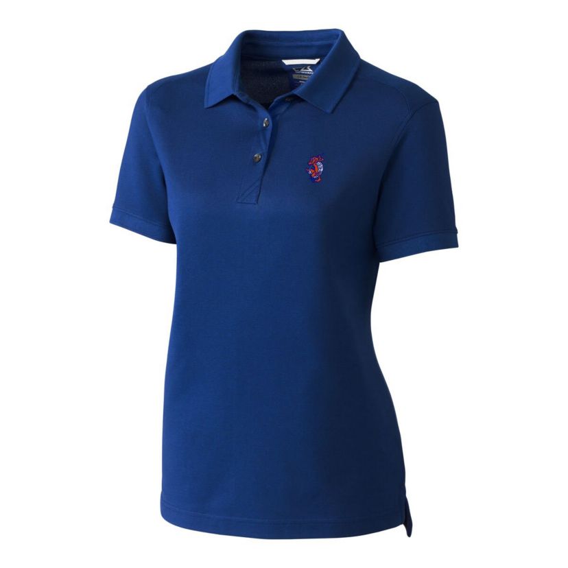 NCAA Florida Gators Swinging Gator Advantage Tri-Blend Pique Polo