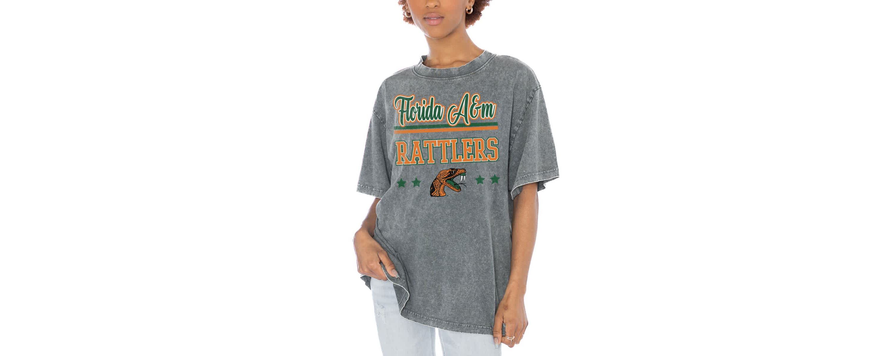 NCAA Florida A&M Rattlers Here To Play Oversized T-Shirt