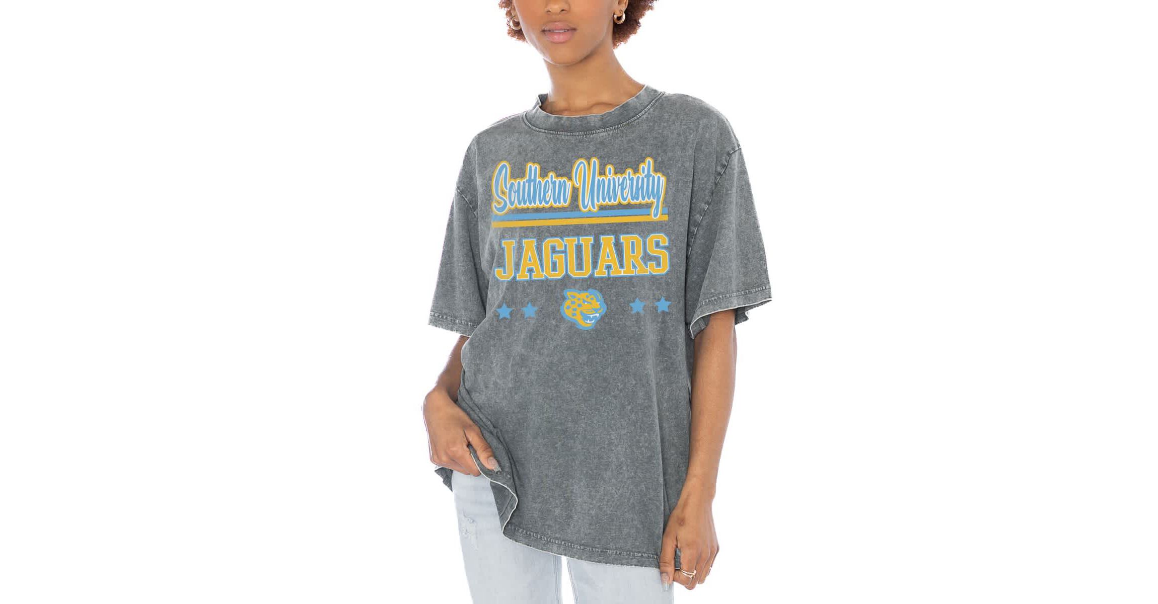 NCAA Southern University Jaguars Here To Play Oversized T-Shirt