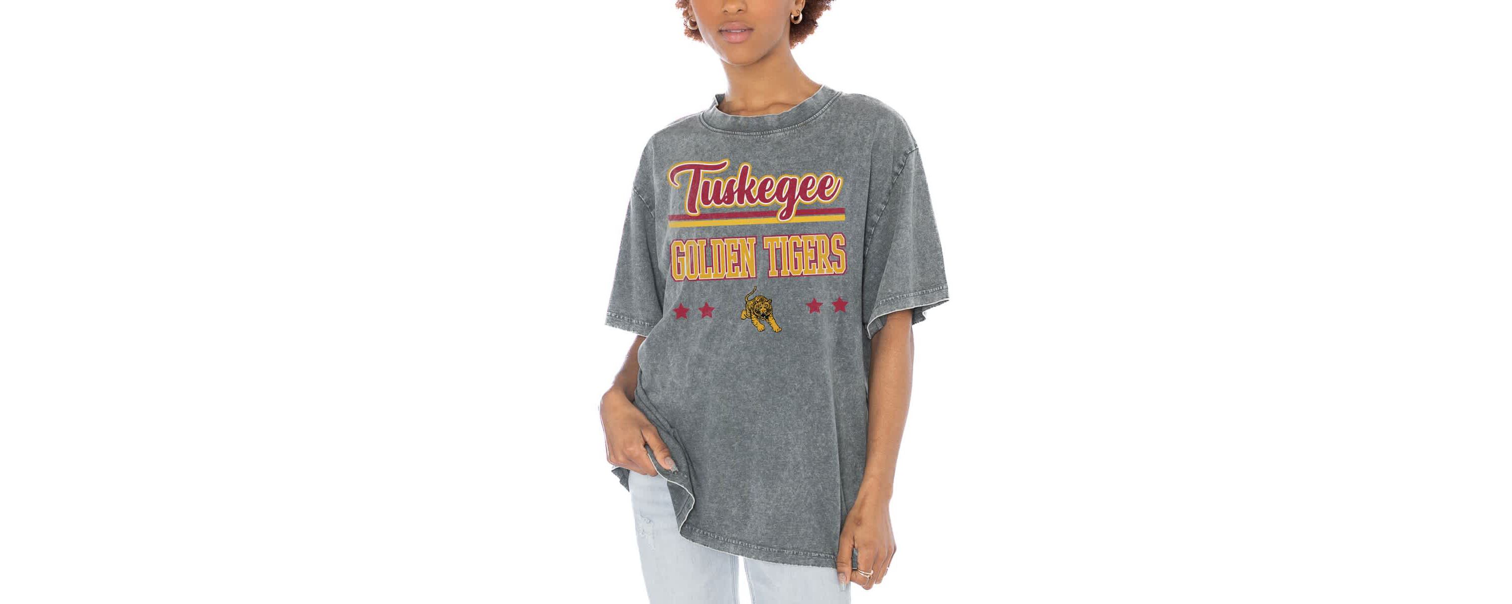 NCAA Tuskegee Golden Tigers Here To Play Oversized T-Shirt