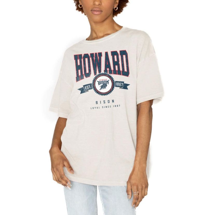 NCAA Howard Bison Get Goin Oversized T-Shirt