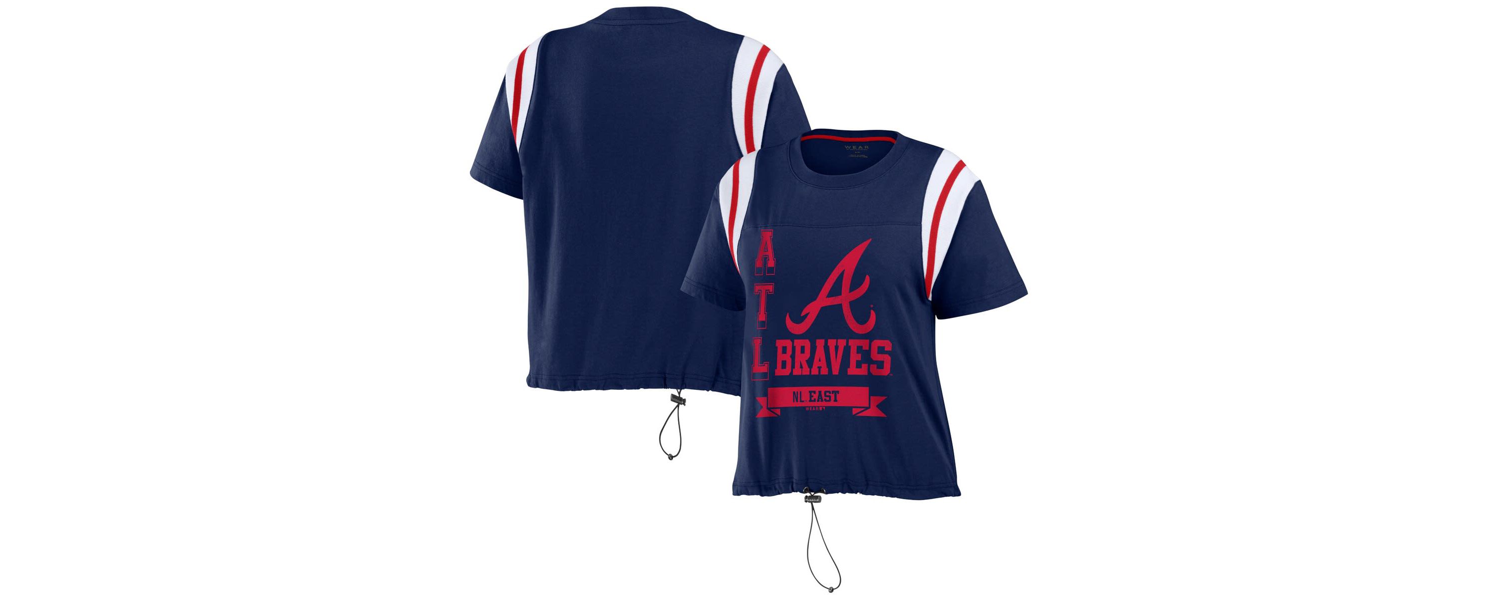 MLB Atlanta Braves Cinched Colorblock T-Shirt