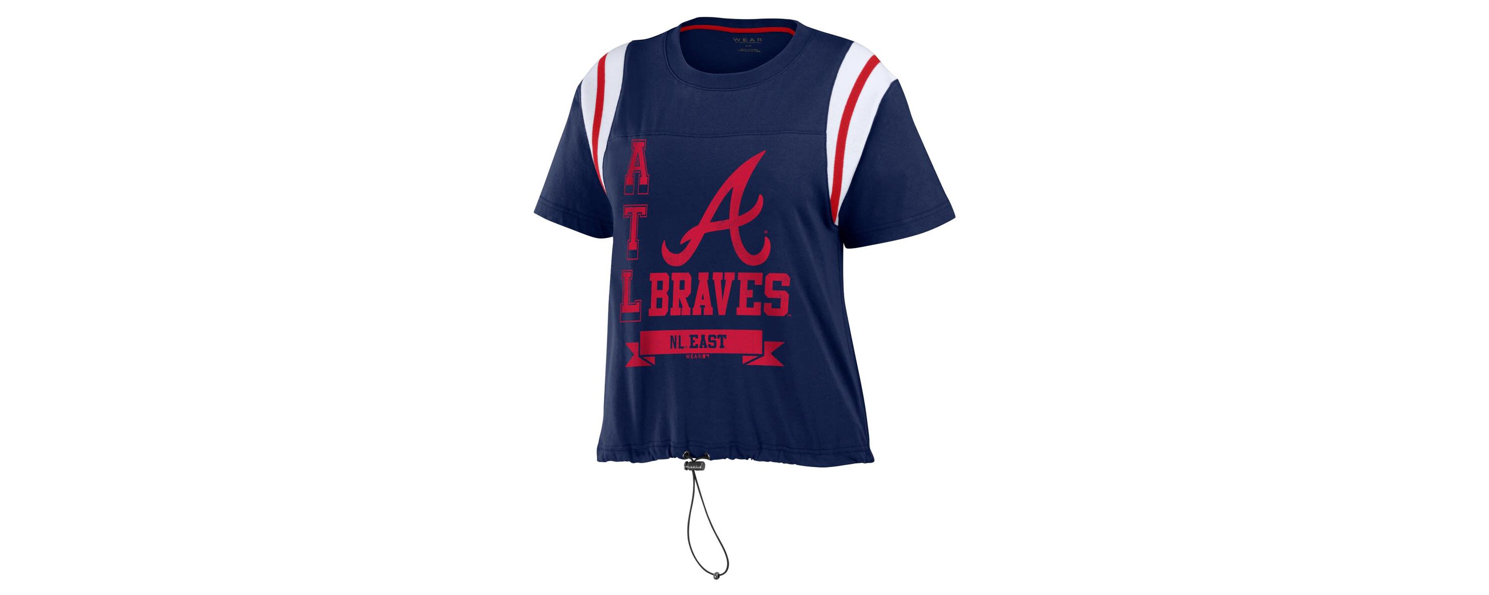 MLB Atlanta Braves Cinched Colorblock T-Shirt