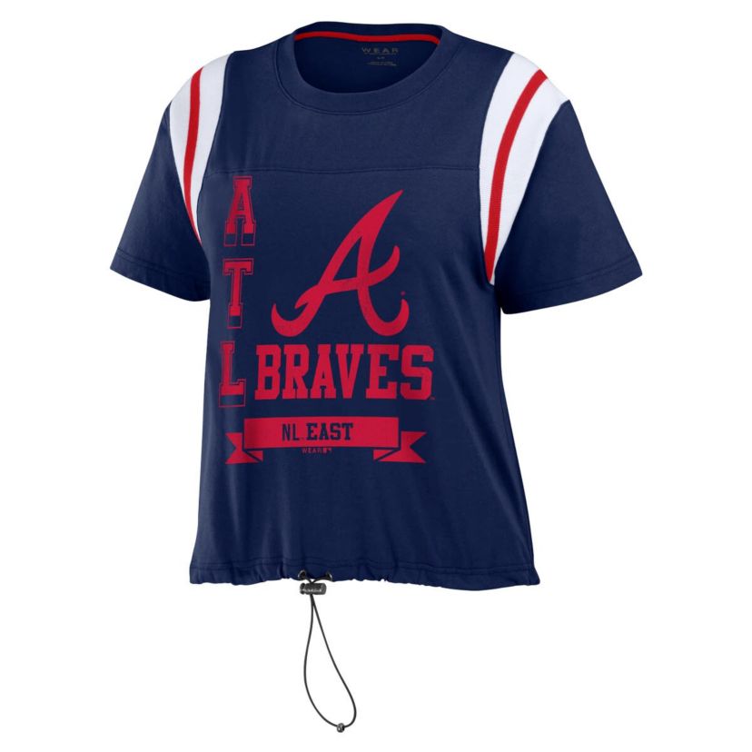 MLB Atlanta Braves Cinched Colorblock T-Shirt