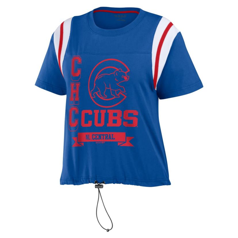 MLB Chicago Cubs Cinched Colorblock T-Shirt