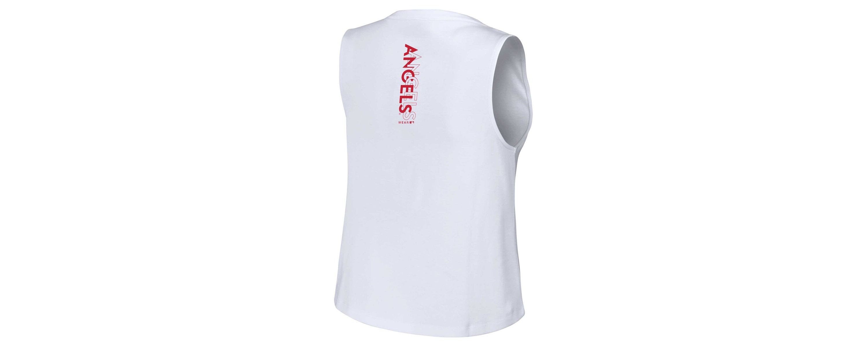 MLB Los Angeles Angels Lace-Up Tank Top