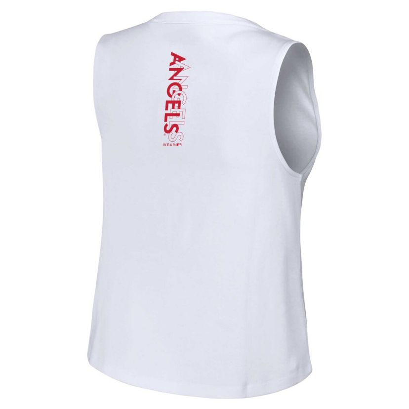 MLB Los Angeles Angels Lace-Up Tank Top