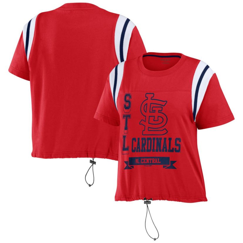 MLB St. Louis Cardinals Cinched Colorblock T-Shirt