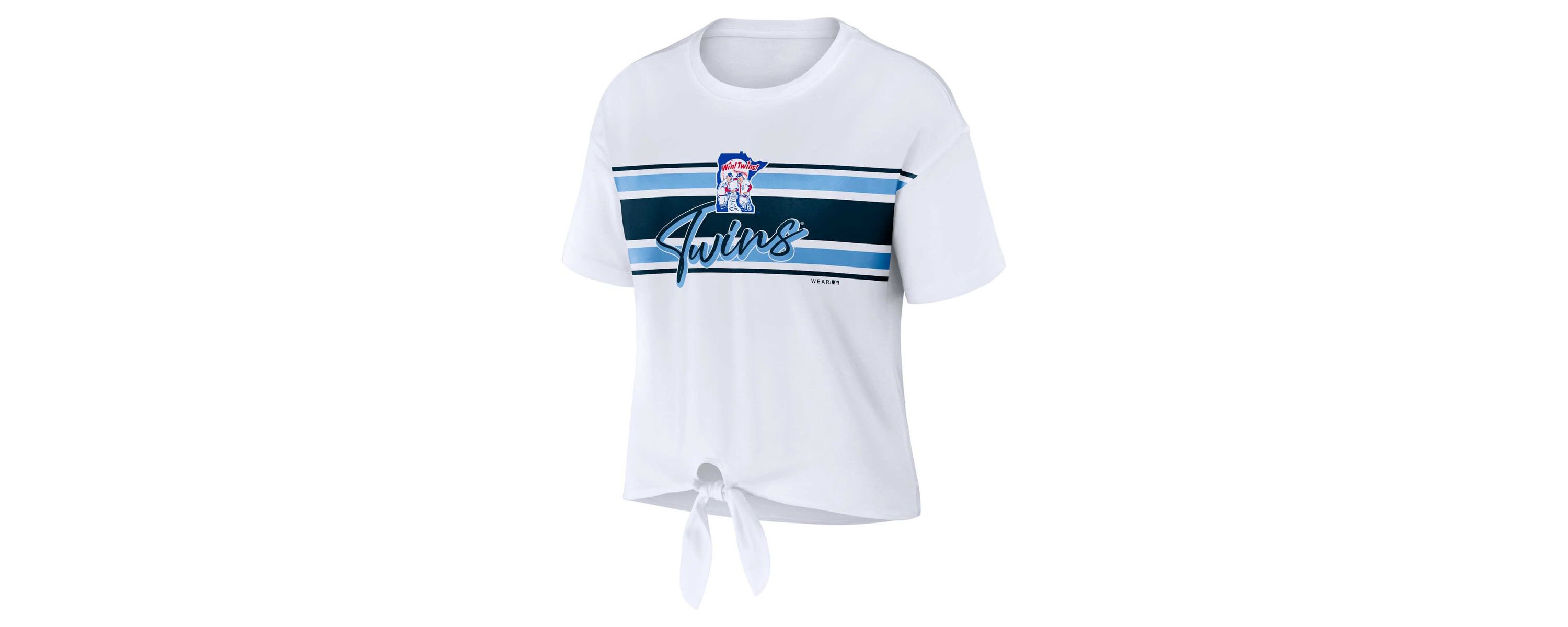 MLB Minnesota Twins Front Tie T-Shirt