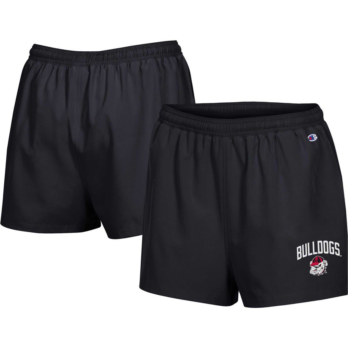 NCAA Georgia Bulldogs Football Fan High Waist Shorts