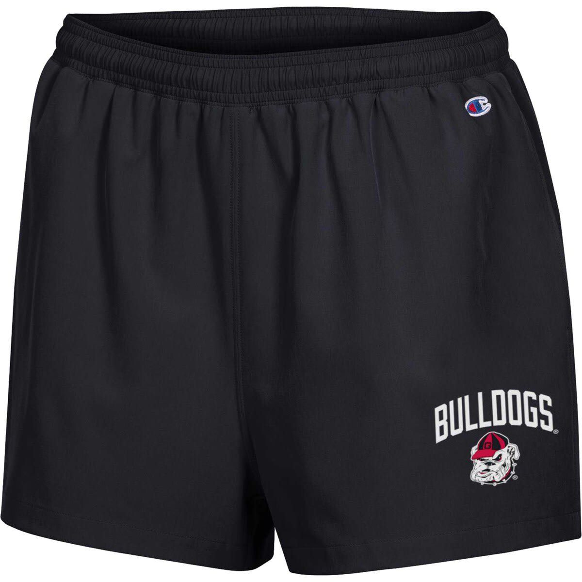NCAA Georgia Bulldogs Football Fan High Waist Shorts