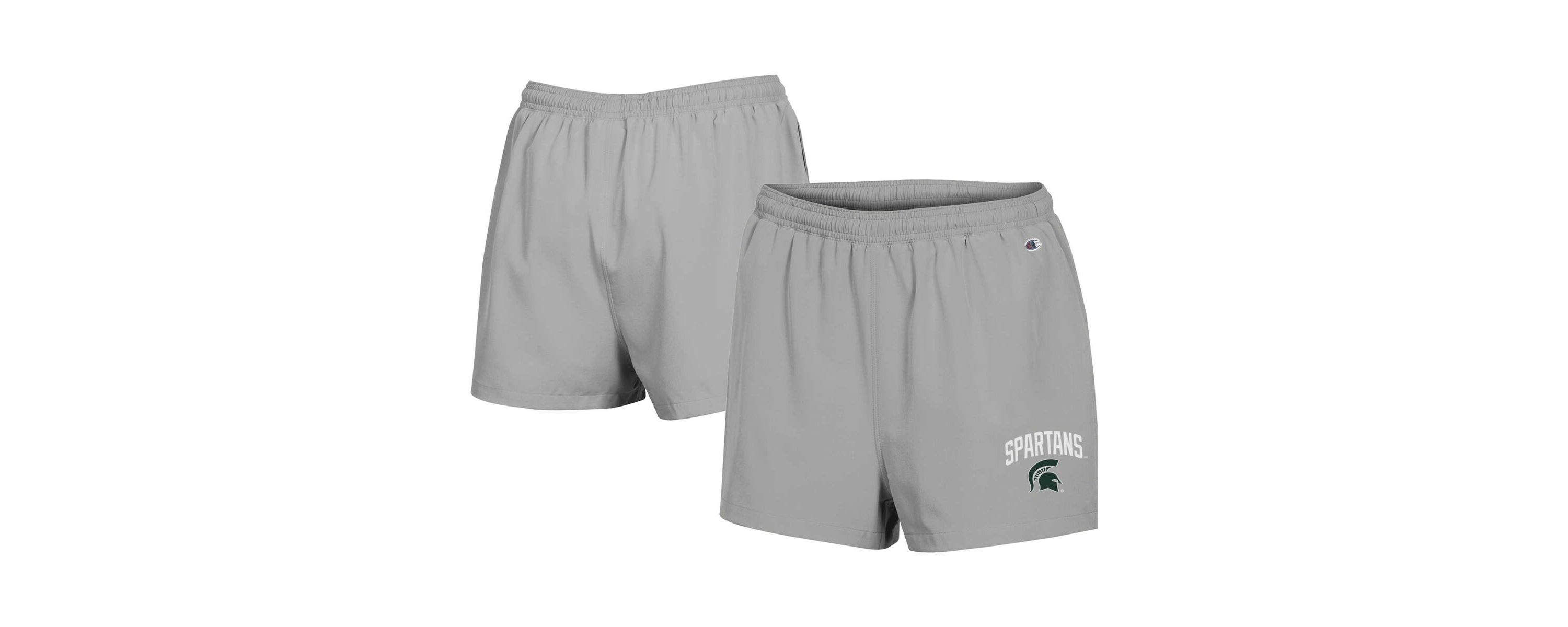 NCAA Michigan State Spartans Football Fan High Waist Shorts
