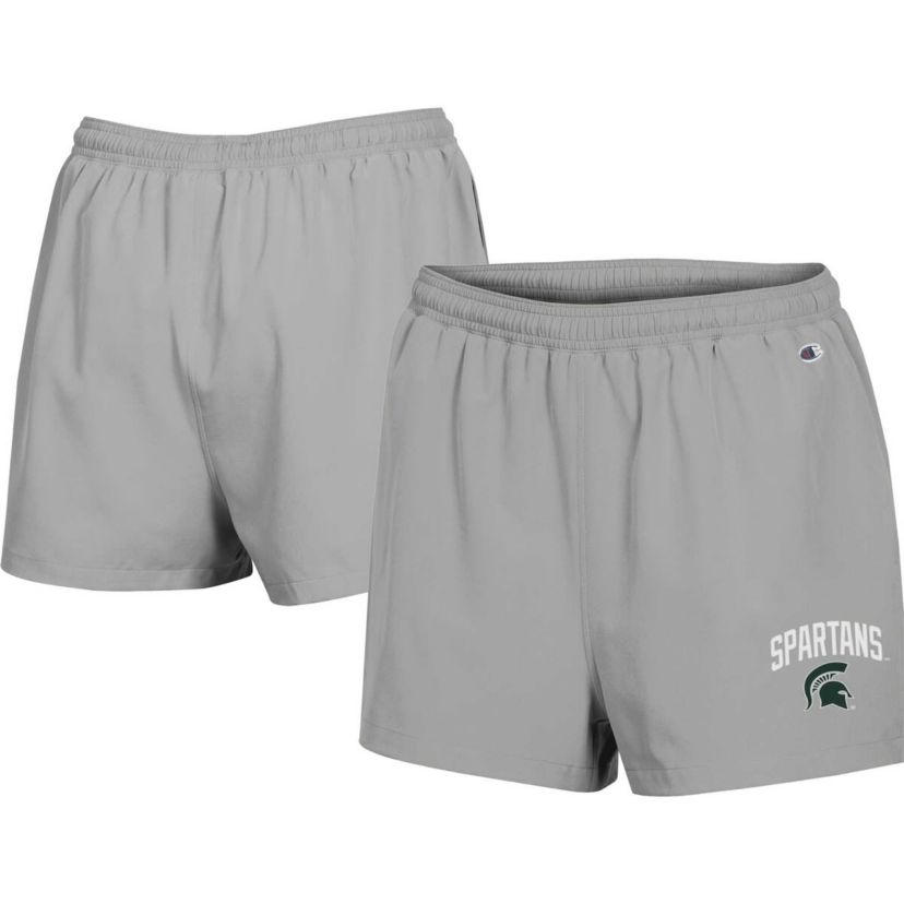 NCAA Michigan State Spartans Football Fan High Waist Shorts