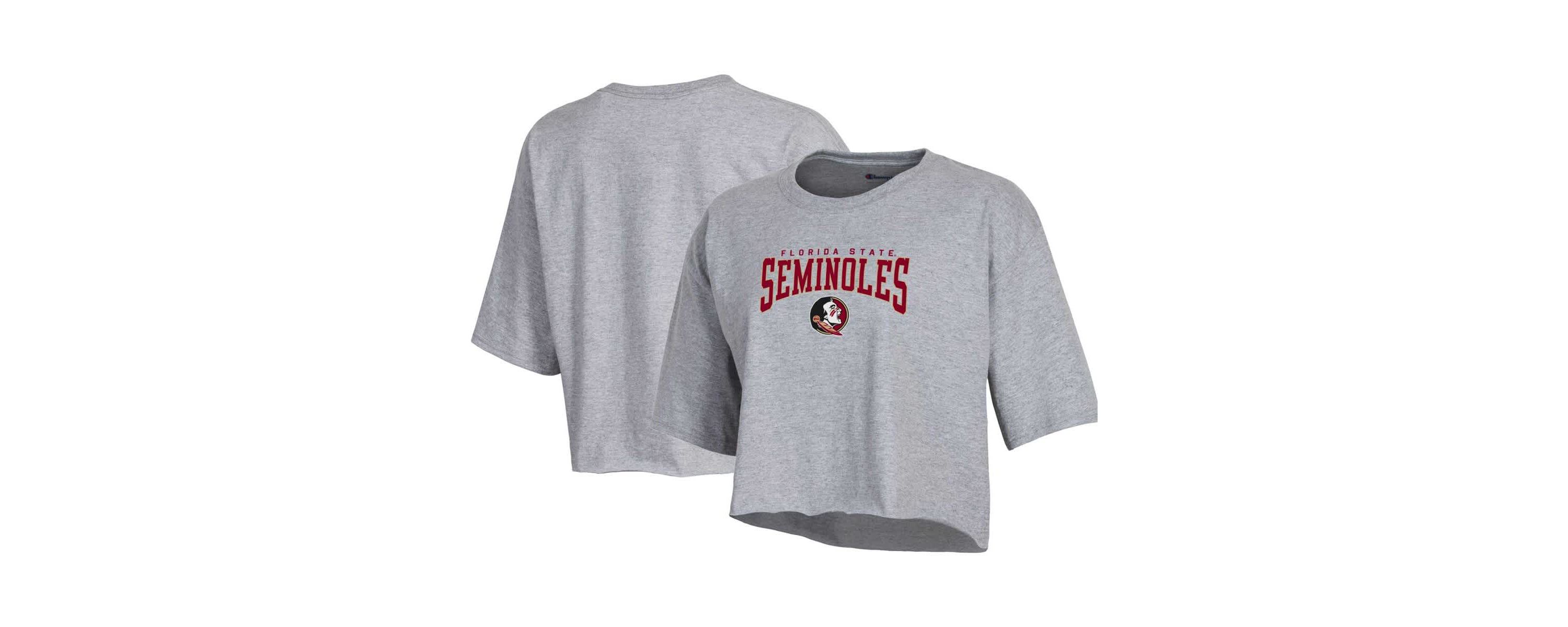 NCAA Florida State Seminoles Boyfriend Cropped T-Shirt