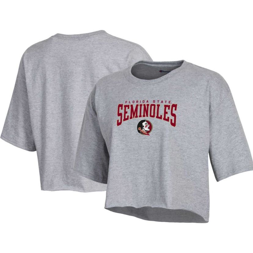 NCAA Florida State Seminoles Boyfriend Cropped T-Shirt