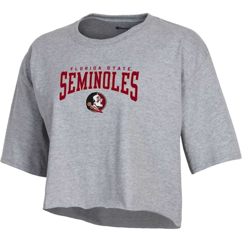 NCAA Florida State Seminoles Boyfriend Cropped T-Shirt
