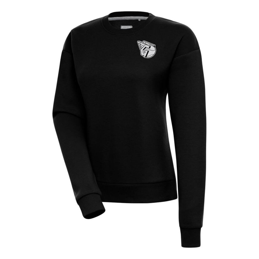 MLB Cleveland Guardians Brushed Metallic Victory Pullover Sweatshirt