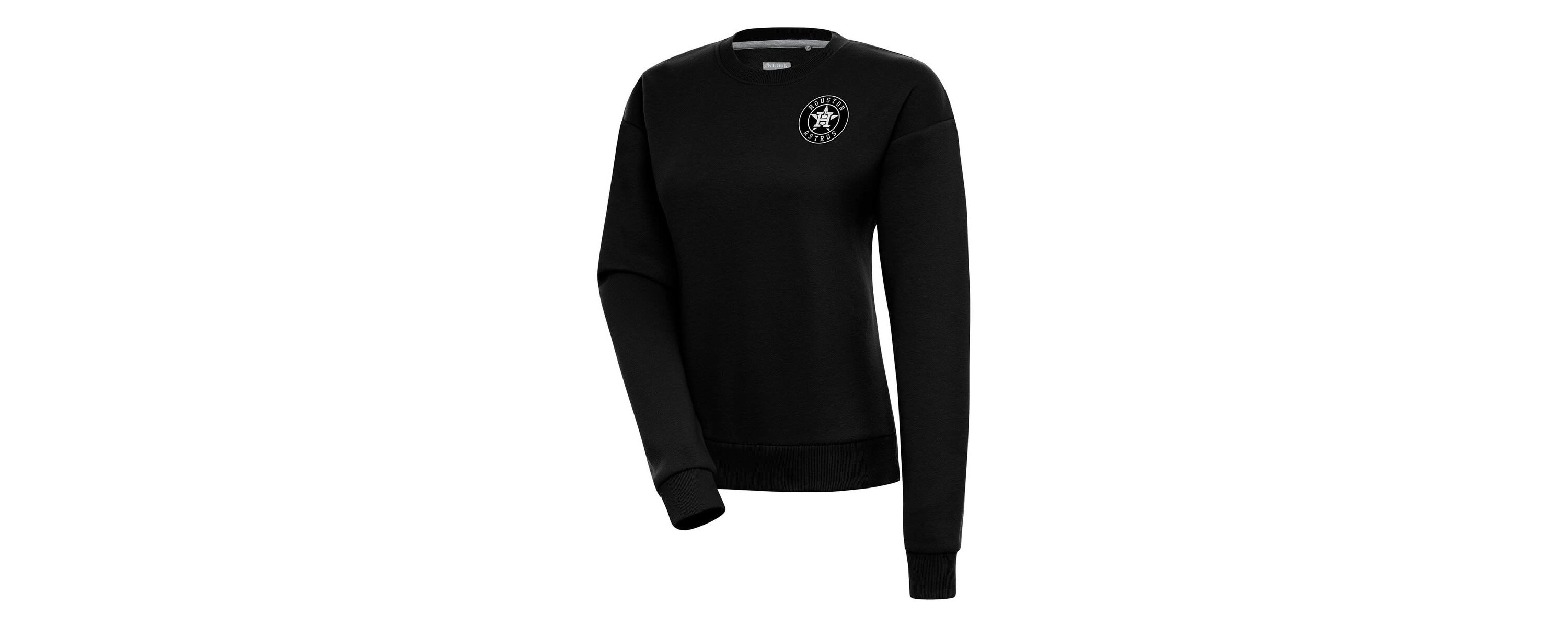 MLB Houston Astros Brushed Metallic Victory Pullover Sweatshirt