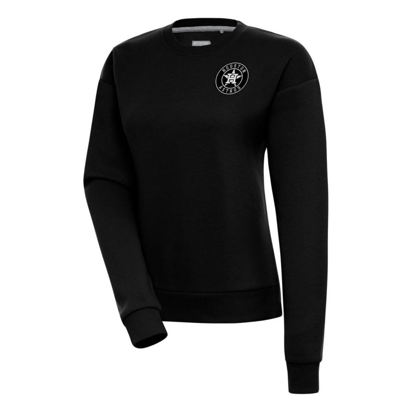 MLB Houston Astros Brushed Metallic Victory Pullover Sweatshirt