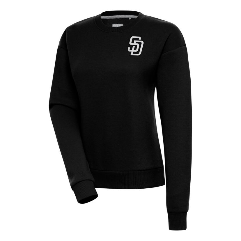 MLB San Diego Padres Brushed Metallic Victory Pullover Sweatshirt
