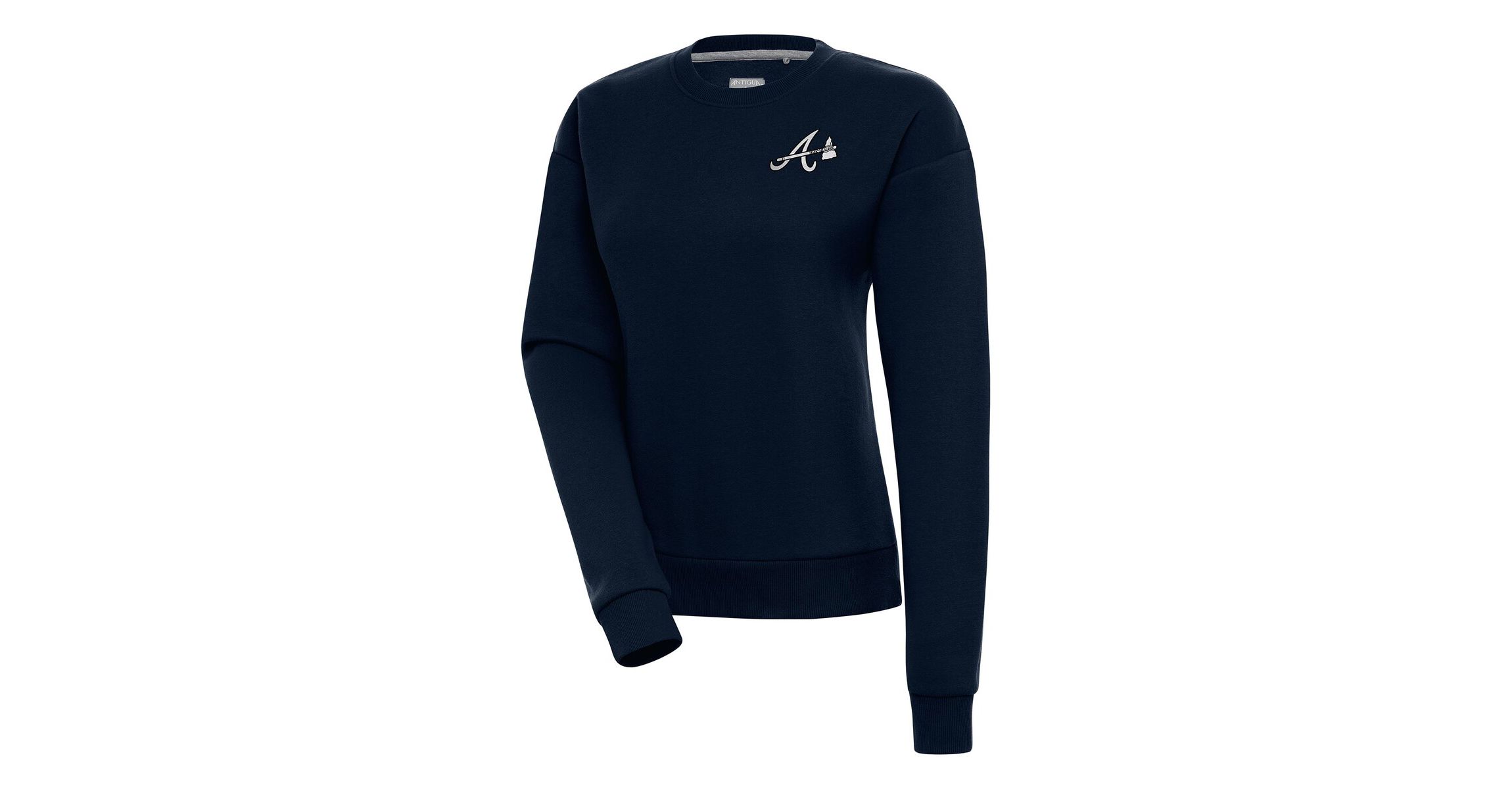 MLB Atlanta Braves Brushed Metallic Victory Pullover Sweatshirt