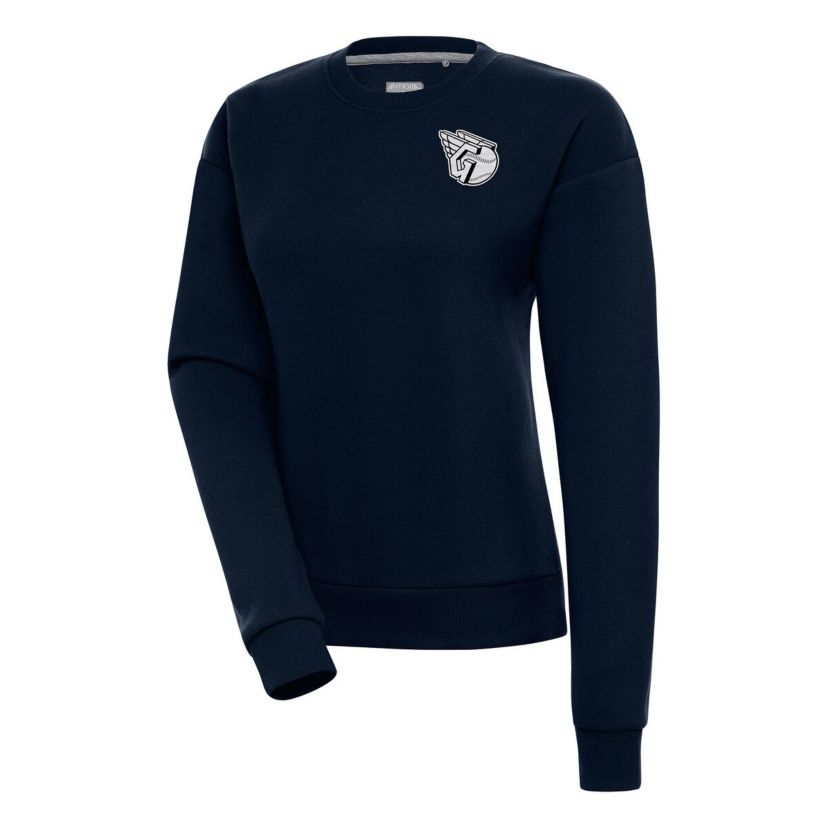 MLB Cleveland Guardians Brushed Metallic Victory Pullover Sweatshirt
