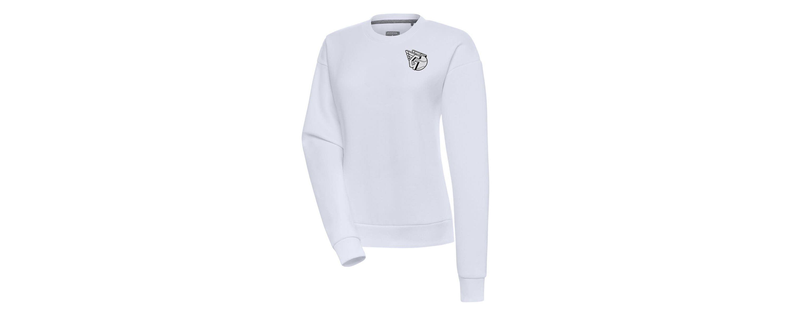 MLB Cleveland Guardians Brushed Metallic Victory Pullover Sweatshirt