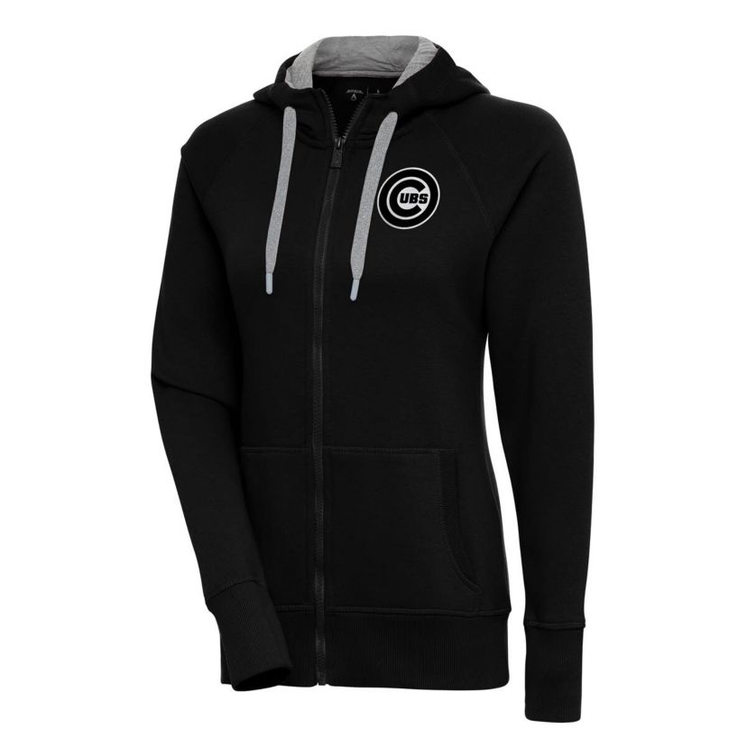 MLB Chicago Cubs Brushed Metallic Victory Full-Zip Hoodie