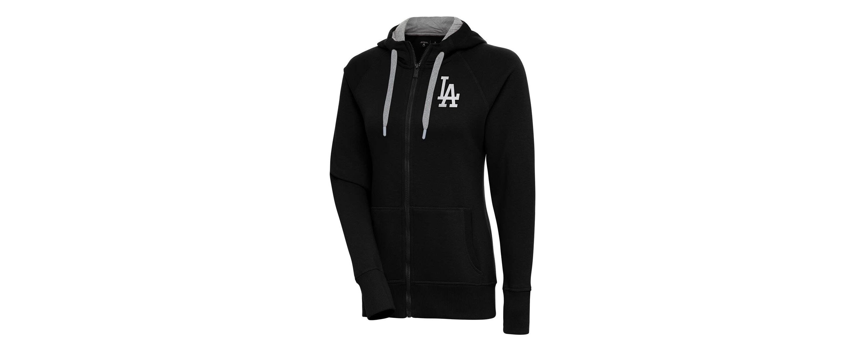 MLB Los Angeles Dodgers Brushed Metallic Victory Full-Zip Hoodie