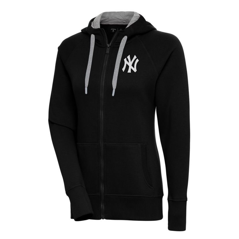 MLB New York Yankees Brushed Metallic Victory Full-Zip Hoodie