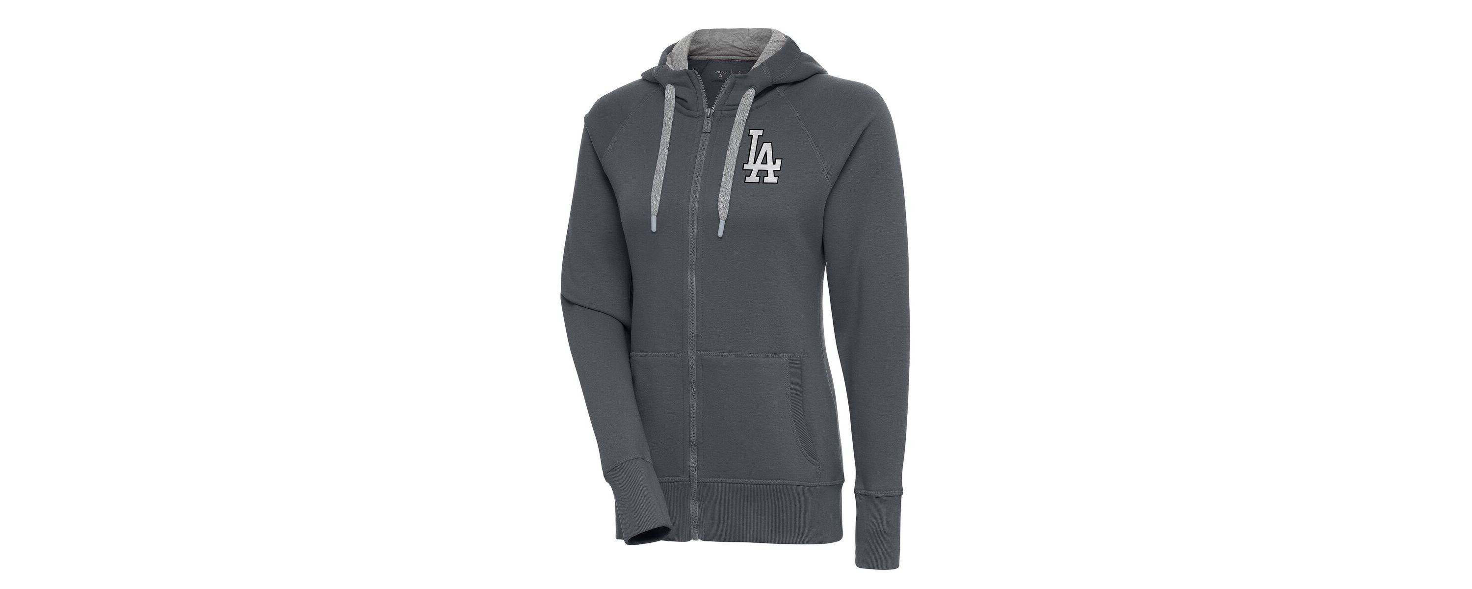 MLB Los Angeles Dodgers Brushed Metallic Victory Full-Zip Hoodie