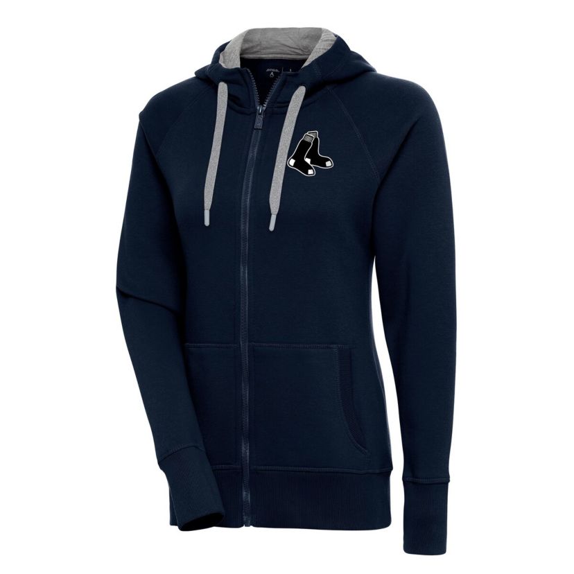 Boston Red Sox MLB Boston Sox Brushed Metallic Victory Full-Zip Hoodie