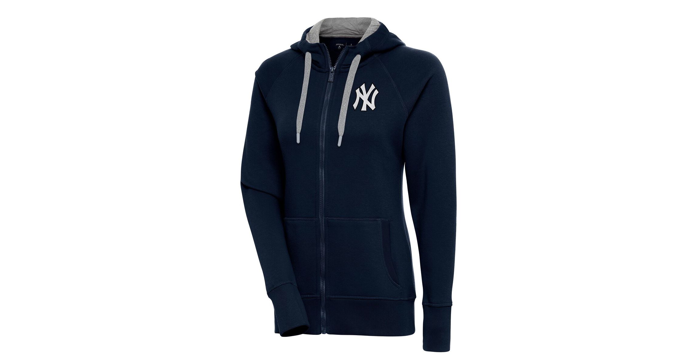 MLB New York Yankees Brushed Metallic Victory Full-Zip Hoodie