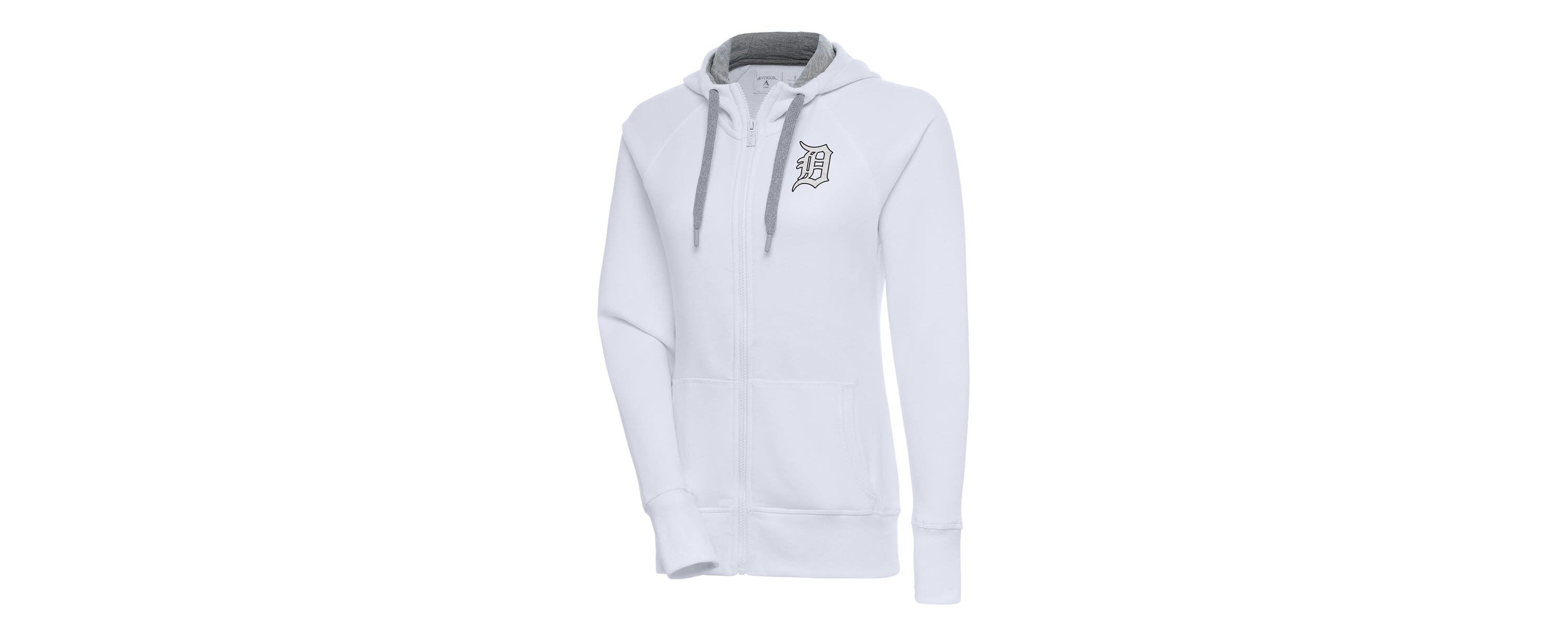MLB Detroit Tigers Brushed Metallic Victory Full-Zip Hoodie