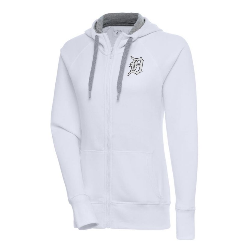 MLB Detroit Tigers Brushed Metallic Victory Full-Zip Hoodie