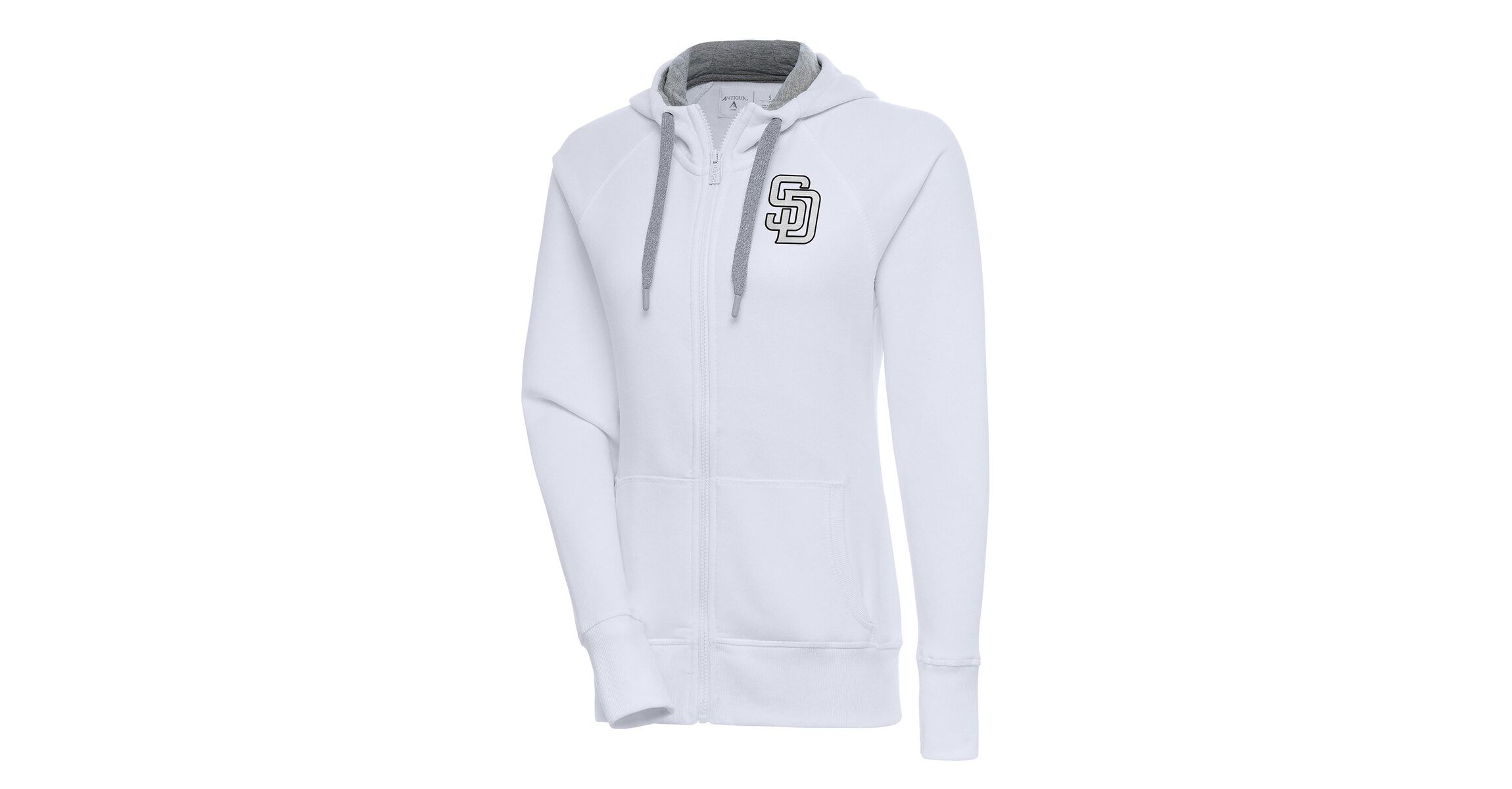 MLB San Diego Padres Brushed Metallic Victory Full-Zip Hoodie